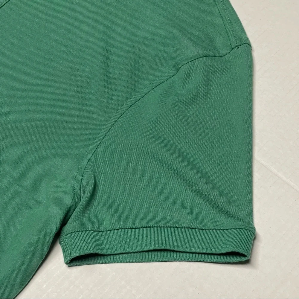 J.Crew Men’s Green XL Flex Pique Polo Shirt